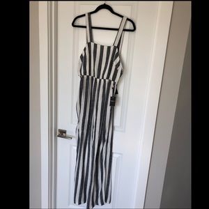 Striped Jumpsuit
